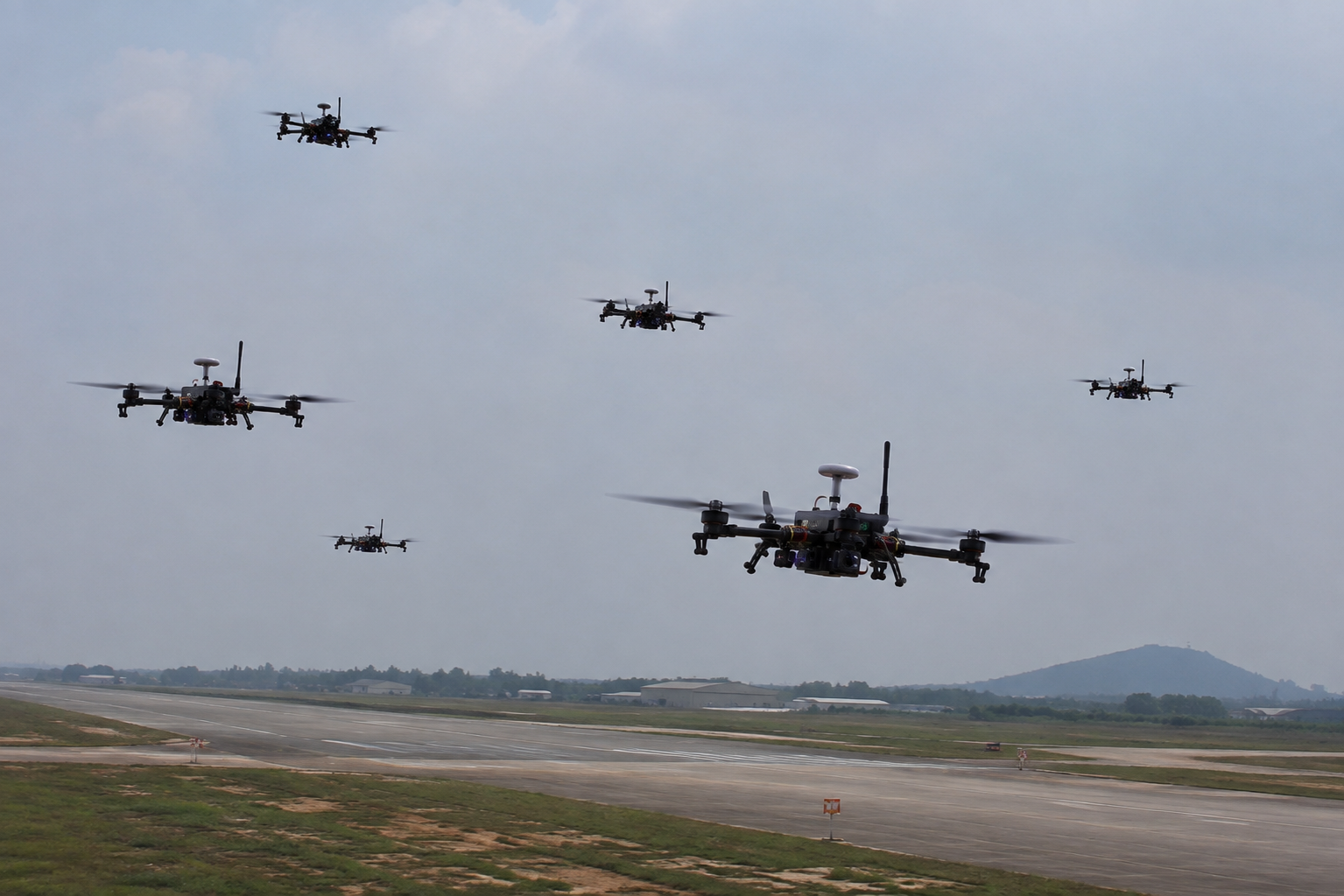 Multi-Drone Swarm System